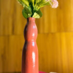 NIH Home Decor 1.5 Ft Ceramic Hand-made Vase with Unique Design.