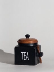 NIH Hand made Ceramic Black Tea Jar - Image 3